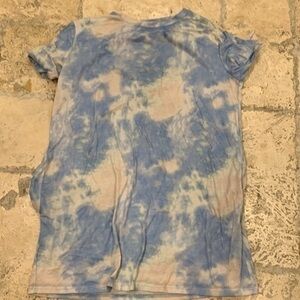 Shirt dress tie dye